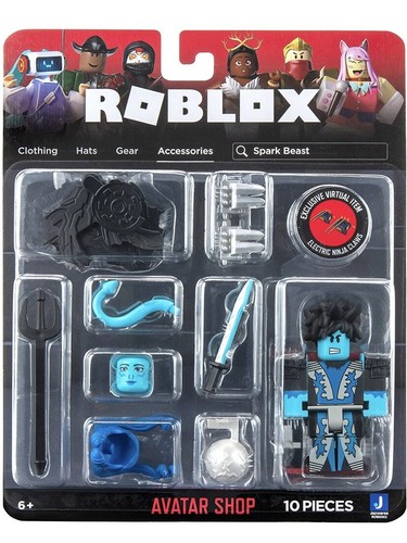 ROBLOX Avatar Shop Spark Beast Exclusivo Artículo Virtual Código Eléctrico Ninja Garras - Imagen 8 de 8
