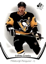 2021-2022 SP Authentic Hockey #87 Sidney Crosby Pittsburgh Penguins