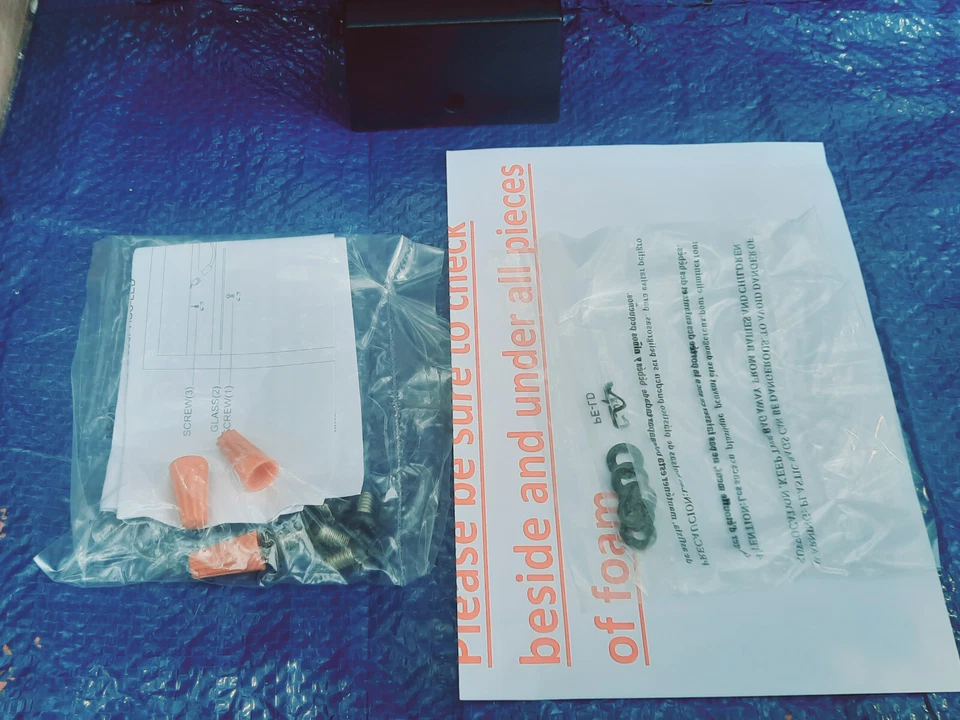 Z-Lite Luttrel 22" Tall LED Outdoor Post Light Square Fitter 566PHBS-BK-LED NEW! - Image 4 of 4