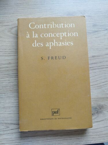 Contribution to the design of aphasies Very Good Condition S. FREUD - Picture 1 of 1