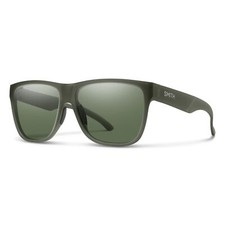 Smith Lowdown XL 2 Lifestyle Sunglasses - Matte Moss Crystal Frame ChromaPop P