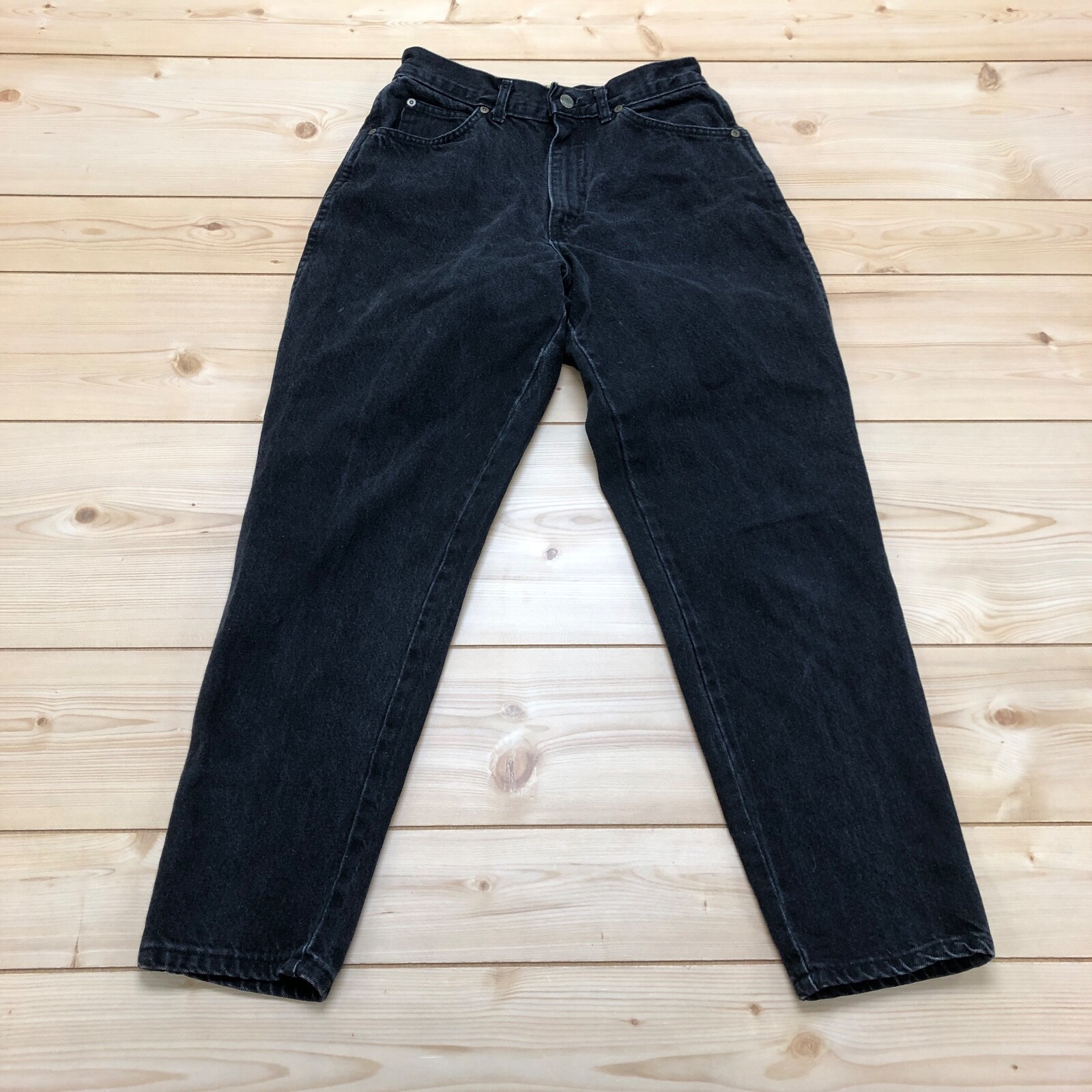 High Rise Button Zip