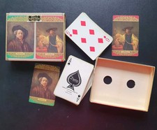 DURATONE PLASTIC COATED PLAYING CARDS SPIELKARTEN Chicago USA in Box - sehr gut