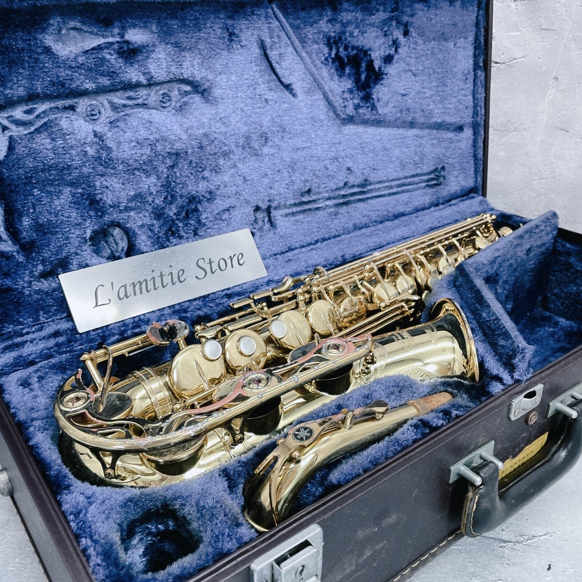 YAMAHA YAS-62 & Case Pro Alto Saxophone Sax Key Operation YAMAHA YAS-62 & Case Pro Alto Saxophone Sax Key Operation