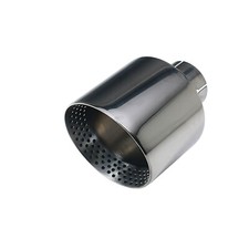 Universal 2.5 Id 5 Od Exhaust End Tips Muffler Black Slant Tip 180mm Tips Universal 2.5 Id 5 Od Exhaust End Tips Muffler Black Slant Tip 180mm Tips