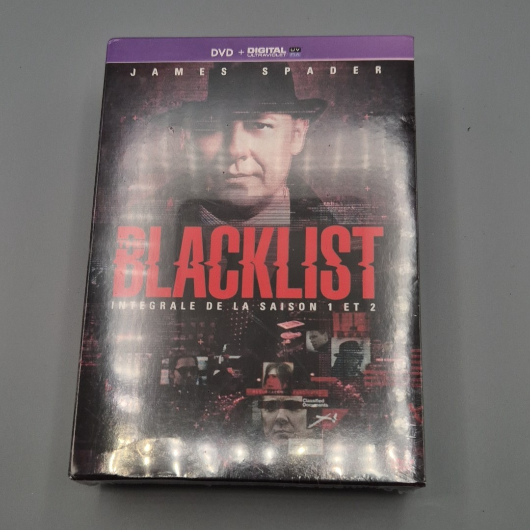 The Blacklist Intégrale Saison 1 et 2 Coffret DVD + Digital Ultraviolet NEUF
