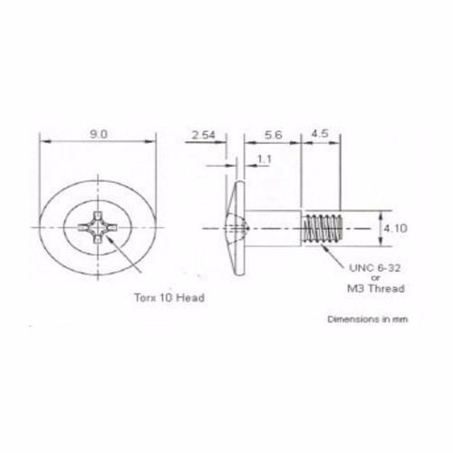Tornillos de fijación de pernos de unidad de disco duro ruido UNC 6-32 para ojales de vibración 30 PC - Imagen 9 de 9