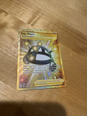Pokemon Cards Exp Share 180/163 Battle Styles Gold Trainer -NM Pokemon Cards Exp Share 180/163 Battle Styles Gold Trainer -NM