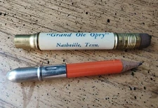 Vintage Bullet Tipped Souvenir Pencil From Grand Ole Opry Nashville, Tennessee 