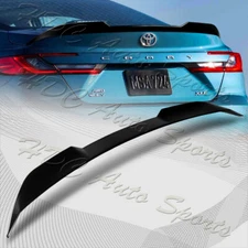 For 2025-2027 Toyota Camry W-Power V-Style Pearl Black Rear Trunk Spoiler Wing
