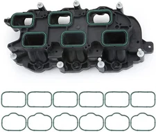 MITZONE Lower Intake Manifold with Gasket Compatible with 2011-2018 Jeep Dodge 