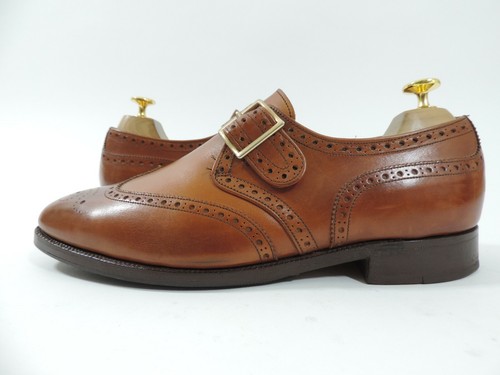 Church's Cheaney Zapatos Hombre Brogue Hebilla GB 8 F US 9 Eu 42 F Minor Uso Tan - Imagen 4 de 11