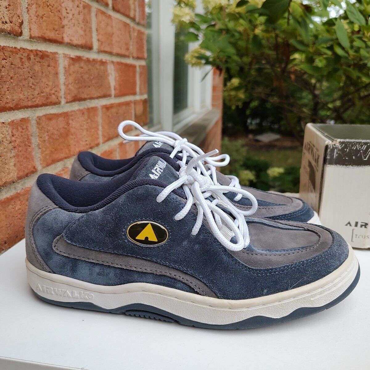 Vintage 90s Airwalk PROGRAM Shoes Size 8 Navy 90s skater Vintage 90s Airwalk PROGRAM Shoes Size 8 Navy 90s skater