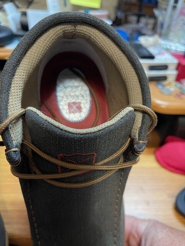 Twisted X Damen WDMAL02 strukturiertes Leder Stiefel, US-Größe 7M, Stahlkappe, Wandern - Bild 2 von 5