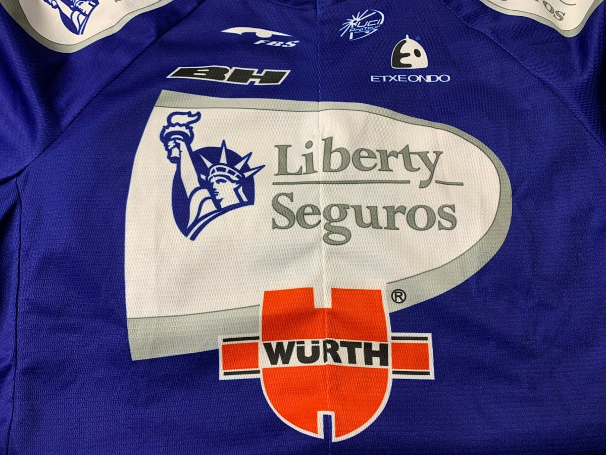 Maillot Cyclisme Liberty Seguros Etxe Onda - Taille XL - Vintage