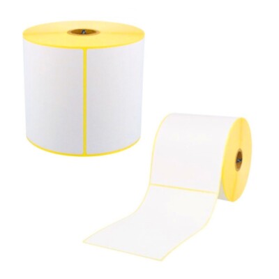 1000 Thermo Etiketten auf 2 Rollen 100 x 150 mm Versandetiketten für GLS DPD UPS