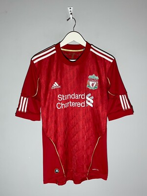 Liverpool FC Adidas 2011/12 Home Y2k Football Shirt Soccer Jersey