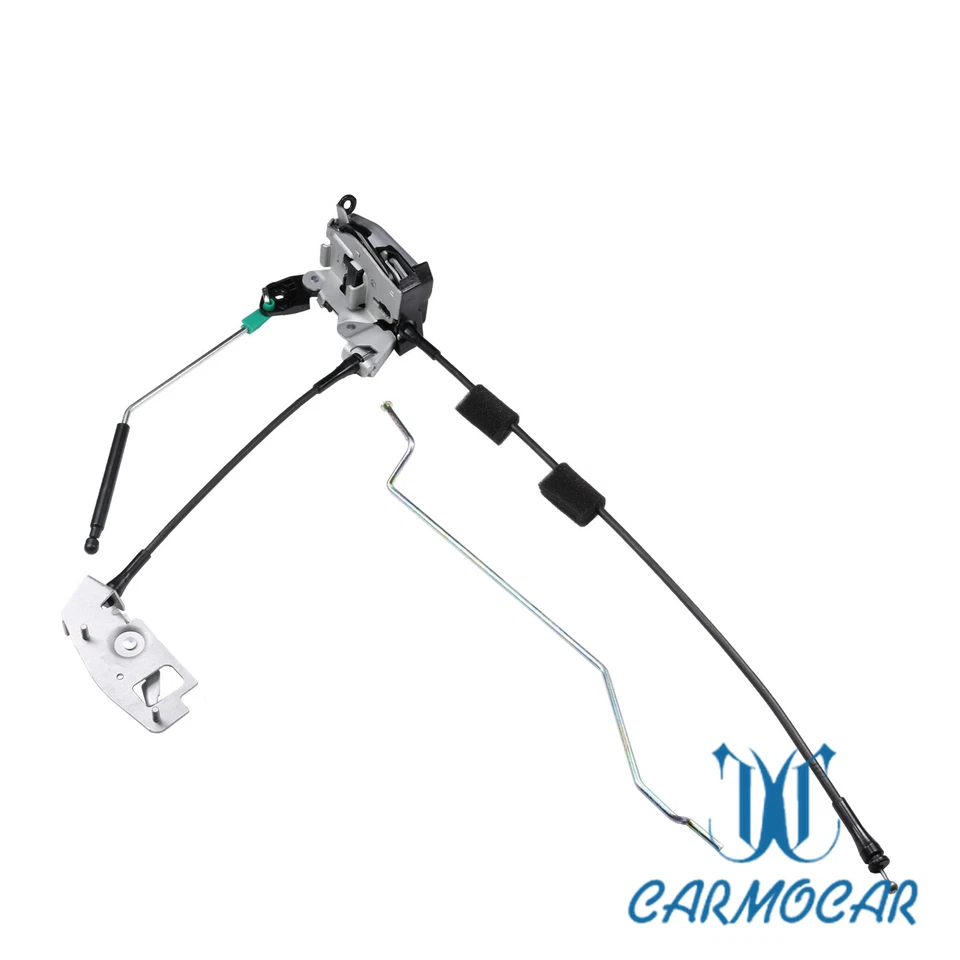 RH Rear Door Latch w Cable Rod For 1992-19 Ford Econoline E-350 E-250 E-150 Back - Imagem 3 de 4