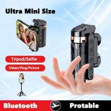 Mini Size Selfie Stick Tripod Bluetooth Remote Stand For iPhone 16 15 Pro Max 14