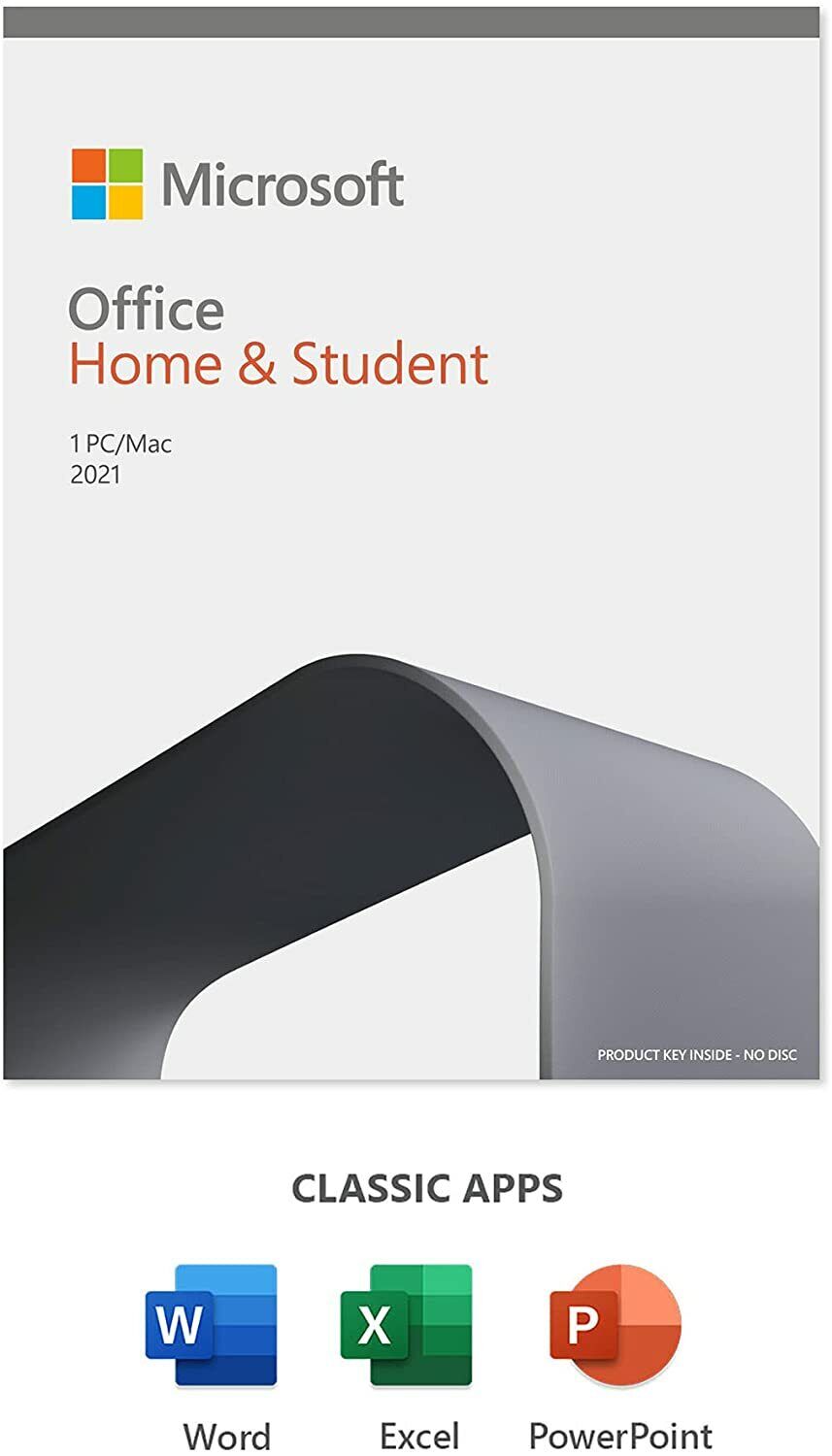 Microsoft Office Home and Student 2021 1PC / Mac New Sealed