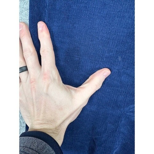 Lands End Pants Mens 38 Blue St. John Corduroy Traditional Fit Stretch Straight - Picture 7 of 10