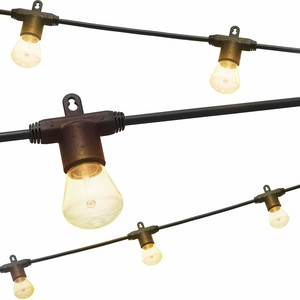 Lights By Night Led Bistro String Lights 12 Ft 6 Shatter