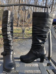 dansko tall black boots