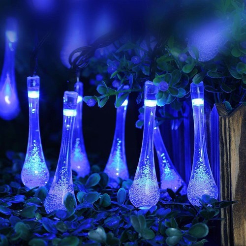 30LED Solar Powered Fairy Lights Christmas Wedding Party Outdoor Decorations - Picture 15 of 16