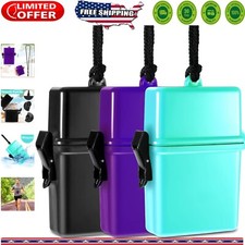 Transparent Waterproof Floating Case with Strap - 3 Stylish Options Included