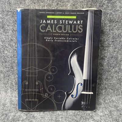 Student Solutions Manual for Stewart's Single Variable Calculus Paperback Used 