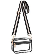 Clear Crossbody Bag Stadium Approved, Clear Purses for Women, Small Clear Sta...