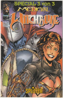   MEDIEVAL WITCHBLADE #3, Splitter/Image Comics 1996 COMICHEFT TOP Z1