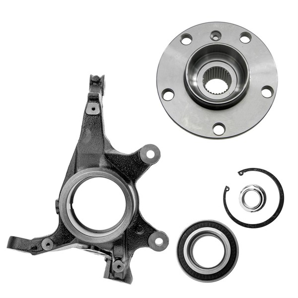 Achsschenkel Vorne Links BMW X5 E53 Und Radlager Und Radnabe-image