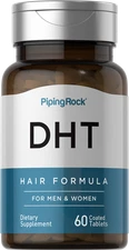 DHT Blocker for Men and Women | 60 Tablets | Hair Formula | by Piping Rock