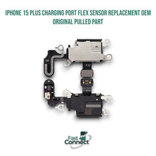 iPhone 15 Plus Charging Port Flex Sensor Replacement OEM Original Pulled Part