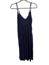 Zenana blue boho dress size large