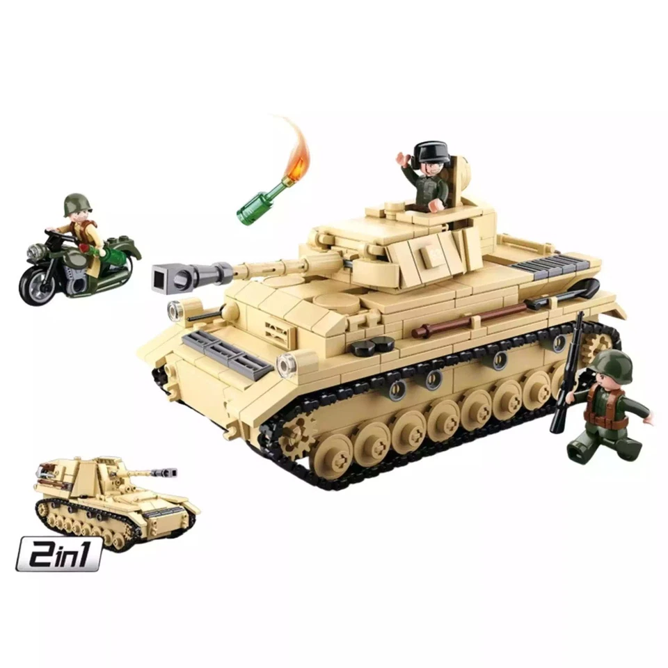 WW2 Tank Panzer Iv 543 Pcs - image 2 of 4