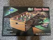 5 In 1 Game table