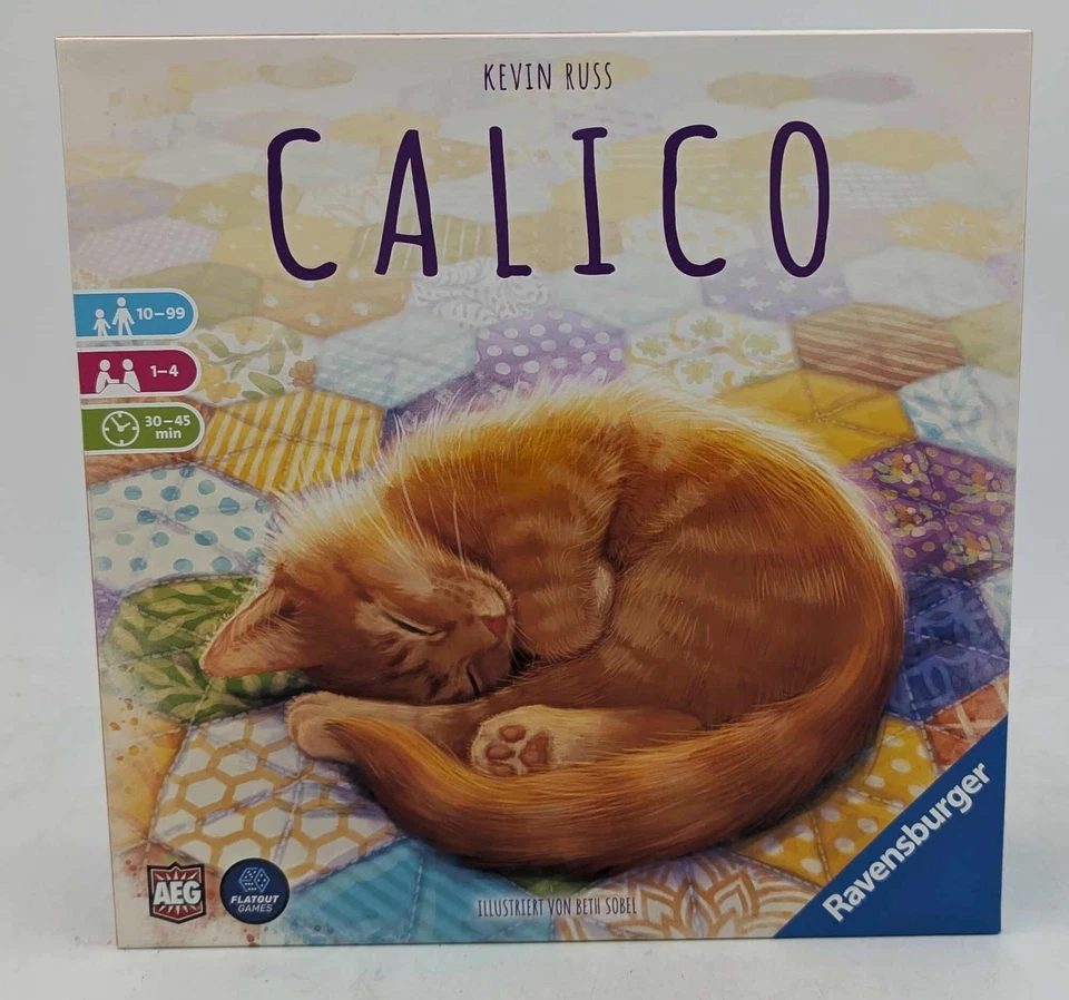 Ravensburger 27038 Calico  Spiel Legespiel Brettspiel Katzen Quilt NEU - Bild 3 von 4