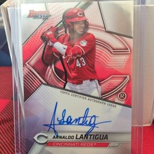 2025 Bowman's Best Baseball Arnaldo Lantigua Best of 2025 Autograph Auto B25-AL