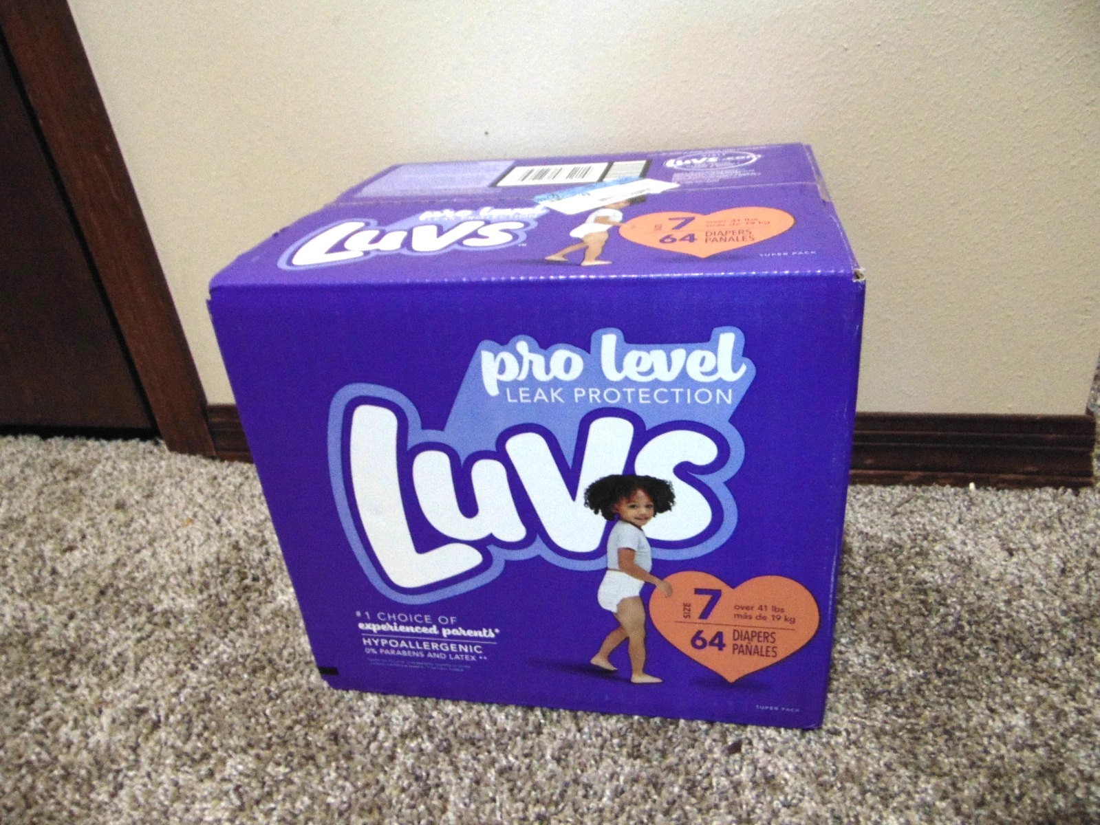 Rare 1st Edition Vintage Luvs Size 7 Pro Level Diapers 64 Count Box 2 Sleeves
Opens in a new window