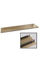 SSWBasics Boutique Vintage 48 inch Caramel Oak Shelf for Outrigger- Melamine