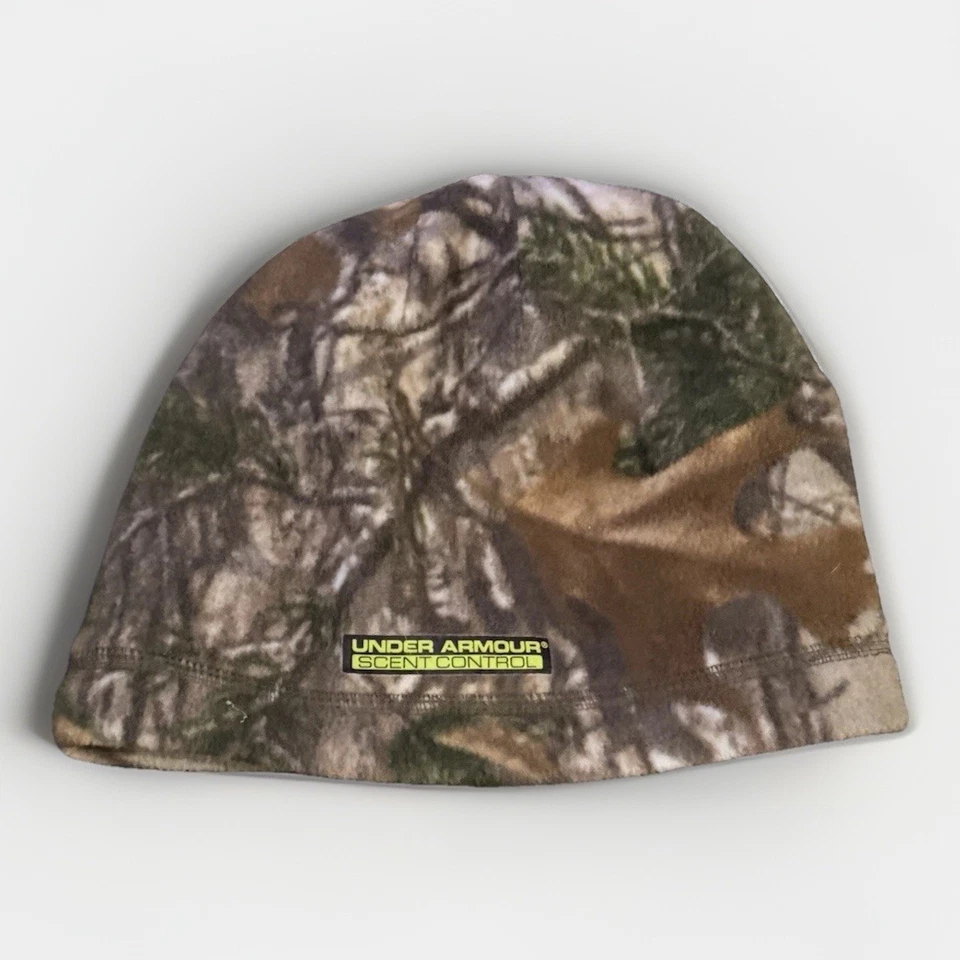 Under Armour Women Scent Control Camo Beanie Realtree Hunting Cap Beanie - Image 2 of 4