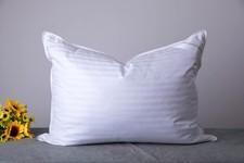 Standard Goose Down Feather Hotel Collection Bed Pillows for Sleeping Pillow ...