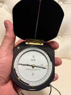 K&E Forestry Compass Keuffel & Esser Co Made In USA Heavy Duty works well