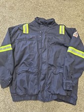Bulwark Mens Sz XXL RG JLJYNVN Reflective Jacket Flame Resistant Work Wear Used