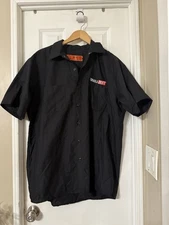 Men’s Formula Drift Button Shirt Red Kap XL