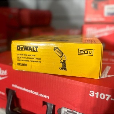 DEWALT DCL050 20V LED Hand Held Area Light Portable Yellow/Black 1000/300 Lumens