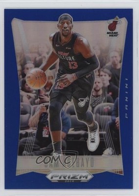 2023-24 Panini Prizm Deca Blue Prizm 116/149 Bam Adebayo #76 14t3
