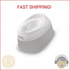 Ingenuity Ready Set Go Potty Training Toilet, Removable Bowl, Non-Skid Bottom, W